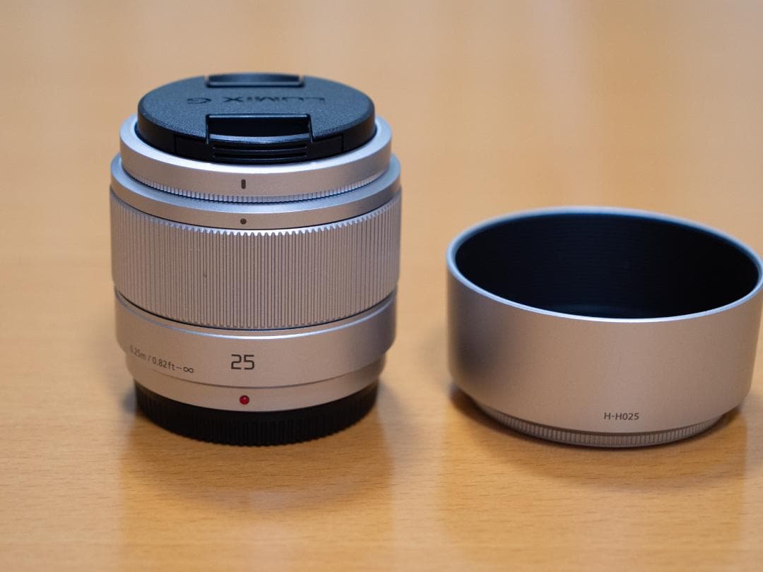 Panasonic LUMIX G 25mm F1.7 ASPH. シルバー