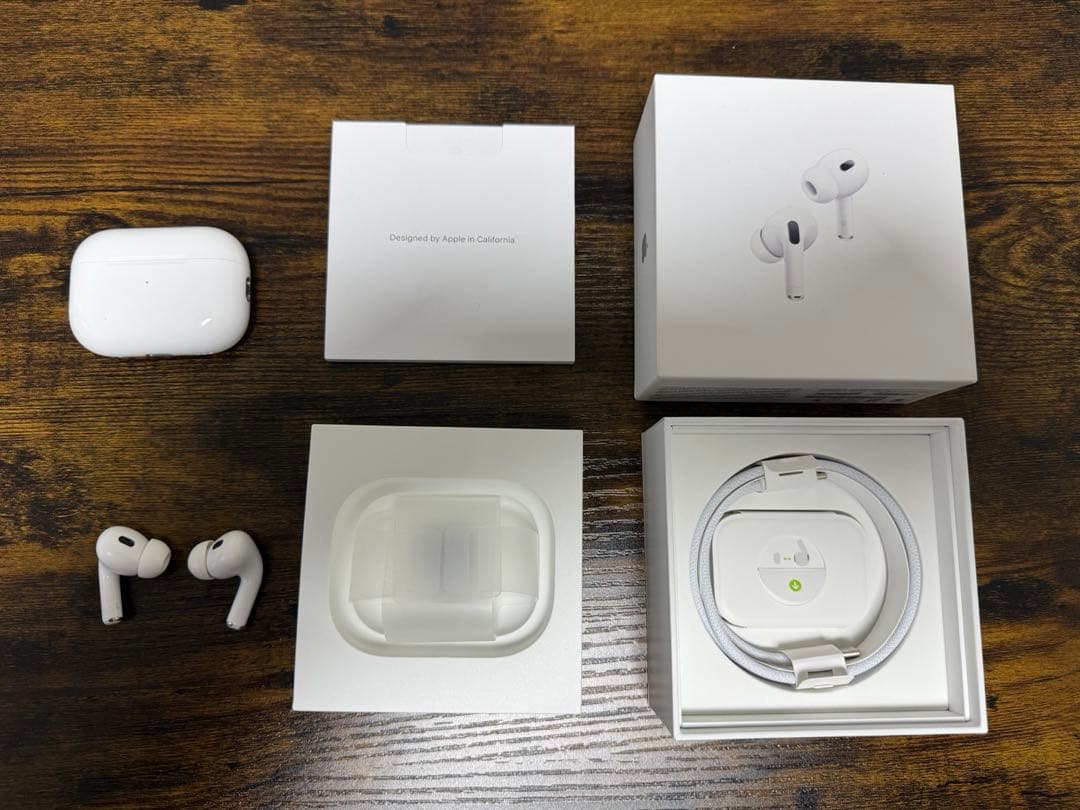 AirPods Pro ワイヤレスイヤフォン 本体 第二世代 TYPE C