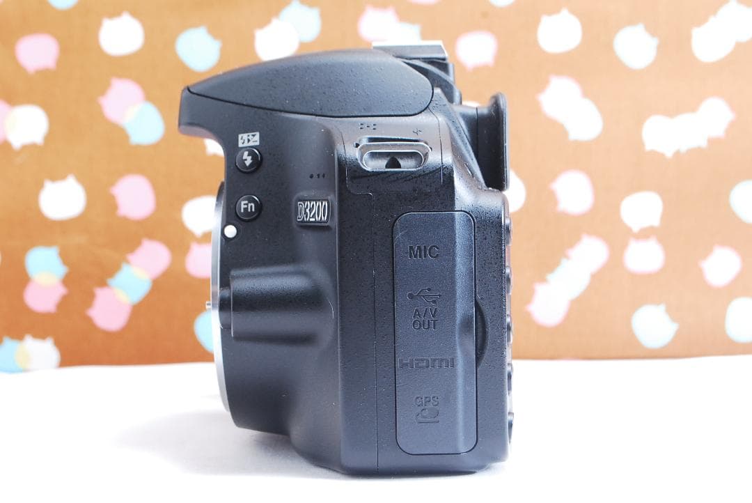 ✨ストロボ付き✨スマホ転送可能✨Nikon D3200 レンズセット