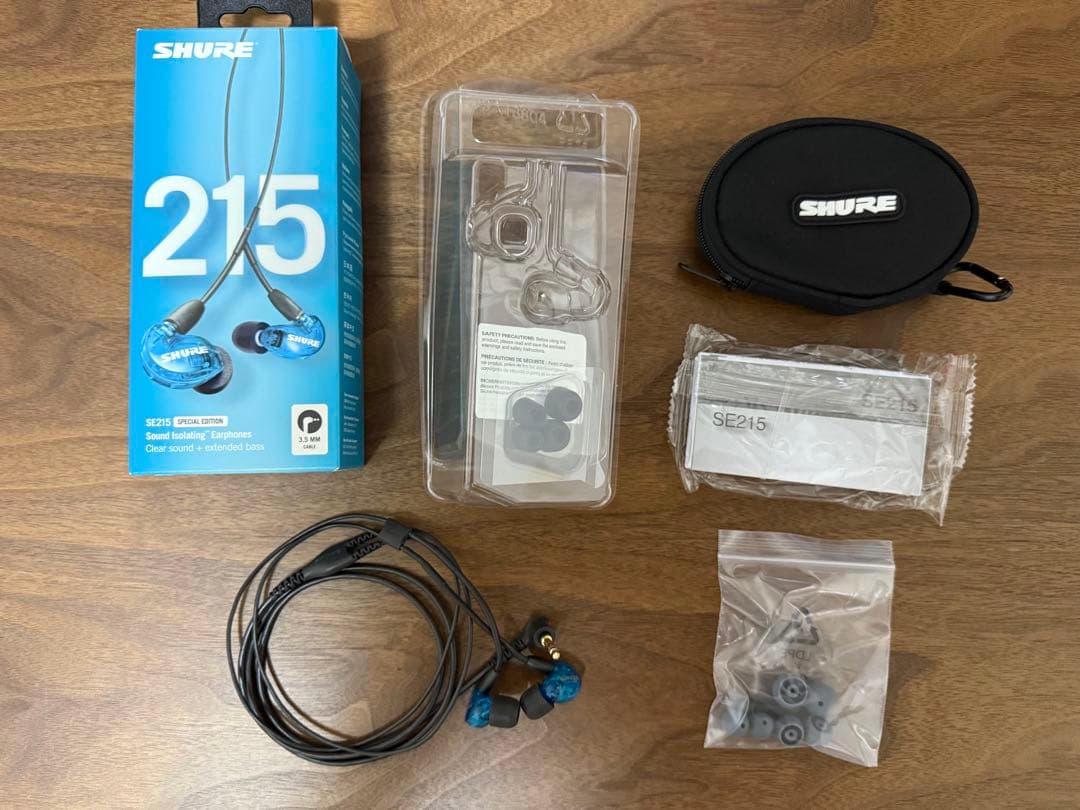 SHURE SE215 SPECIAL EDITION ブルー