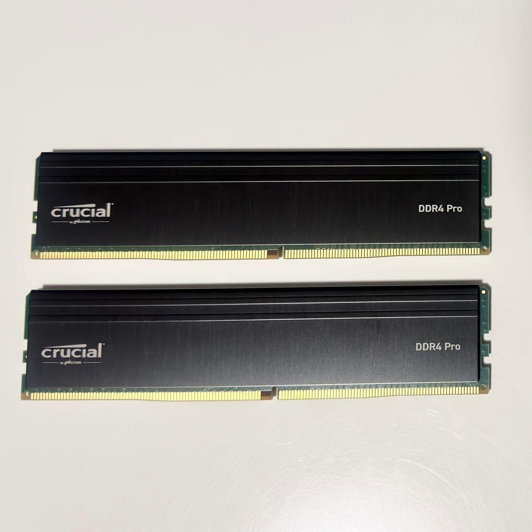 Crucial クルーシャル PRO 16GB 2枚 DDR4-3200 メモリ