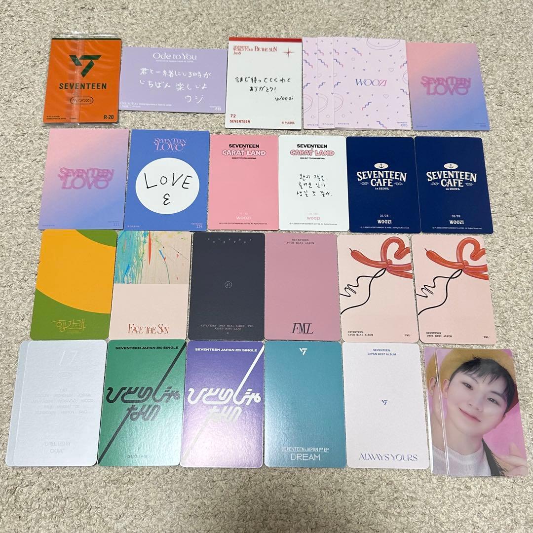 SEVENTEEN トレカ ウジ トレカまとめ売り