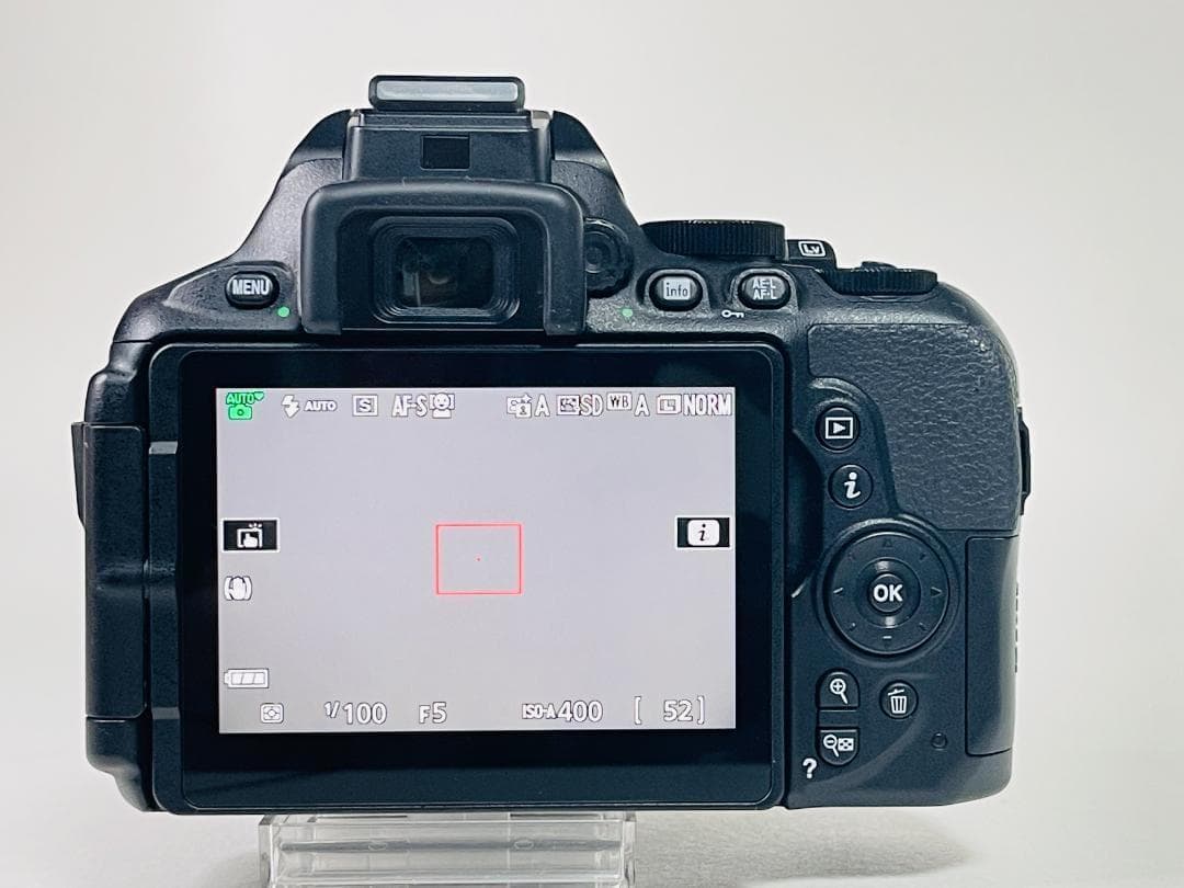 【ショット数2381回/ほぼ新品】Nikon D5600 ☆Wi-Fi内蔵 ☆