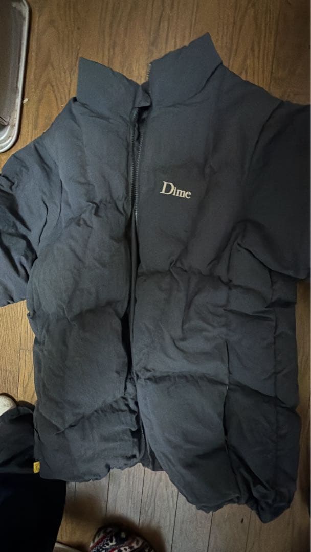 Dime ブラックダウンジャケット