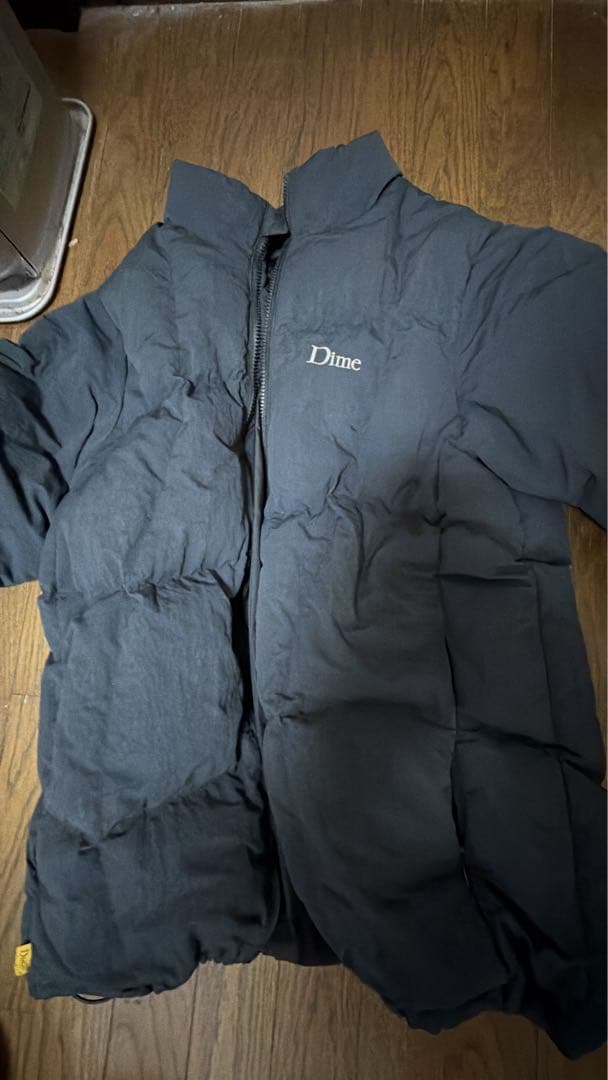 Dime ブラックダウンジャケット