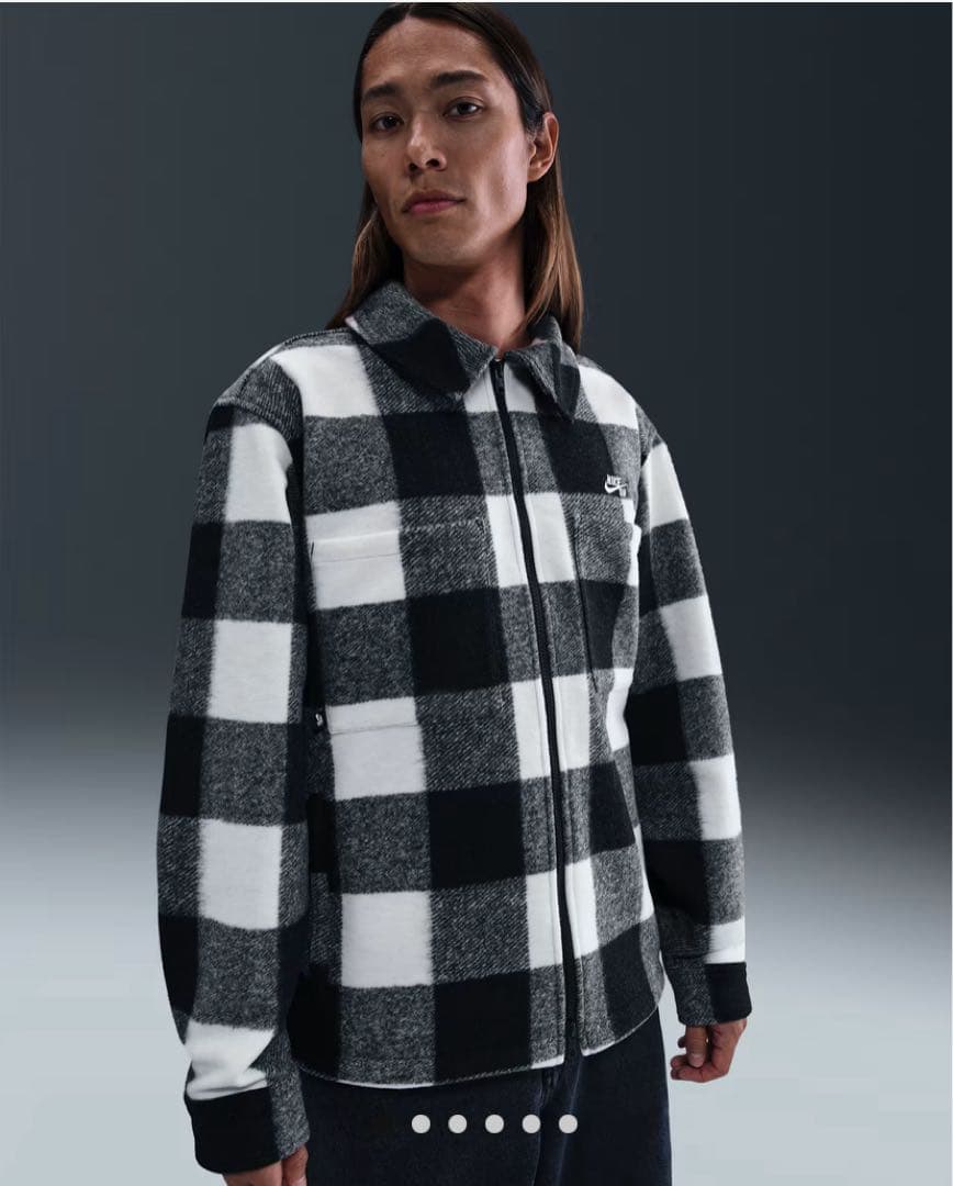 渡久地東亜ナイキ SB エッセンシャル スケートボード シャツ ジャケット