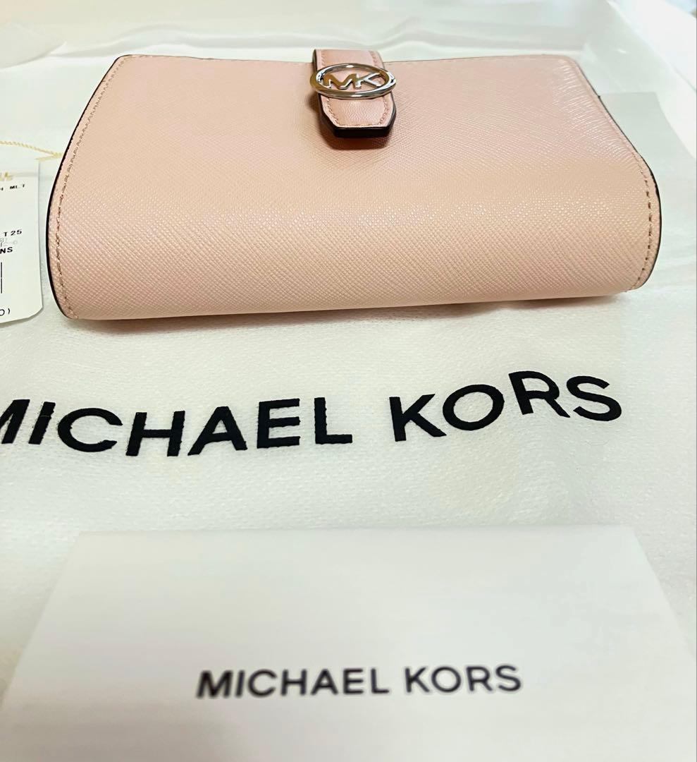 【新品タグ付き】限定色 MICHAEL KORS マイケルコース 二つ折り財布