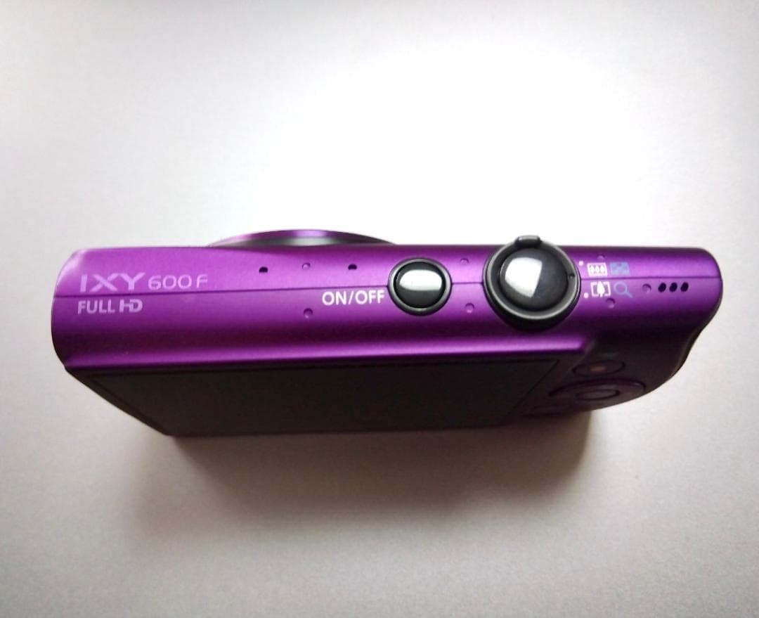 Canon IXY 600F パープル コンパクトデジタルカメラ
