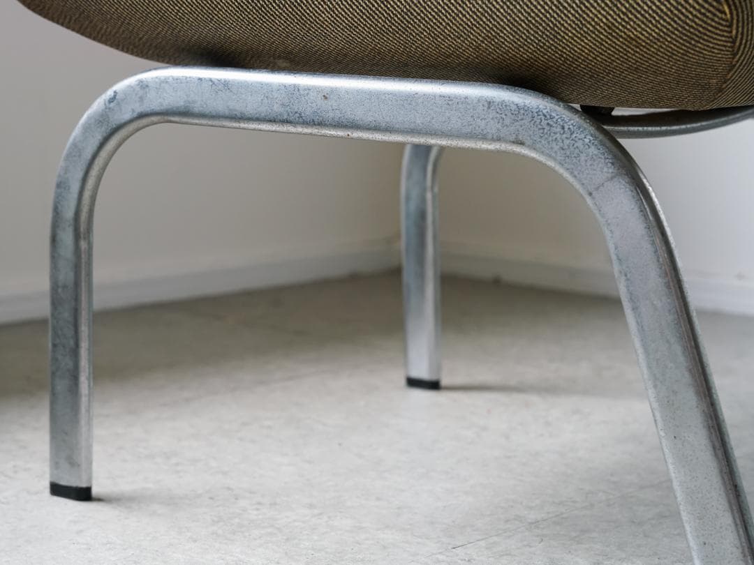 【aloe】60-70's 1Pソファ ミッドセンチュリー モダン 2脚