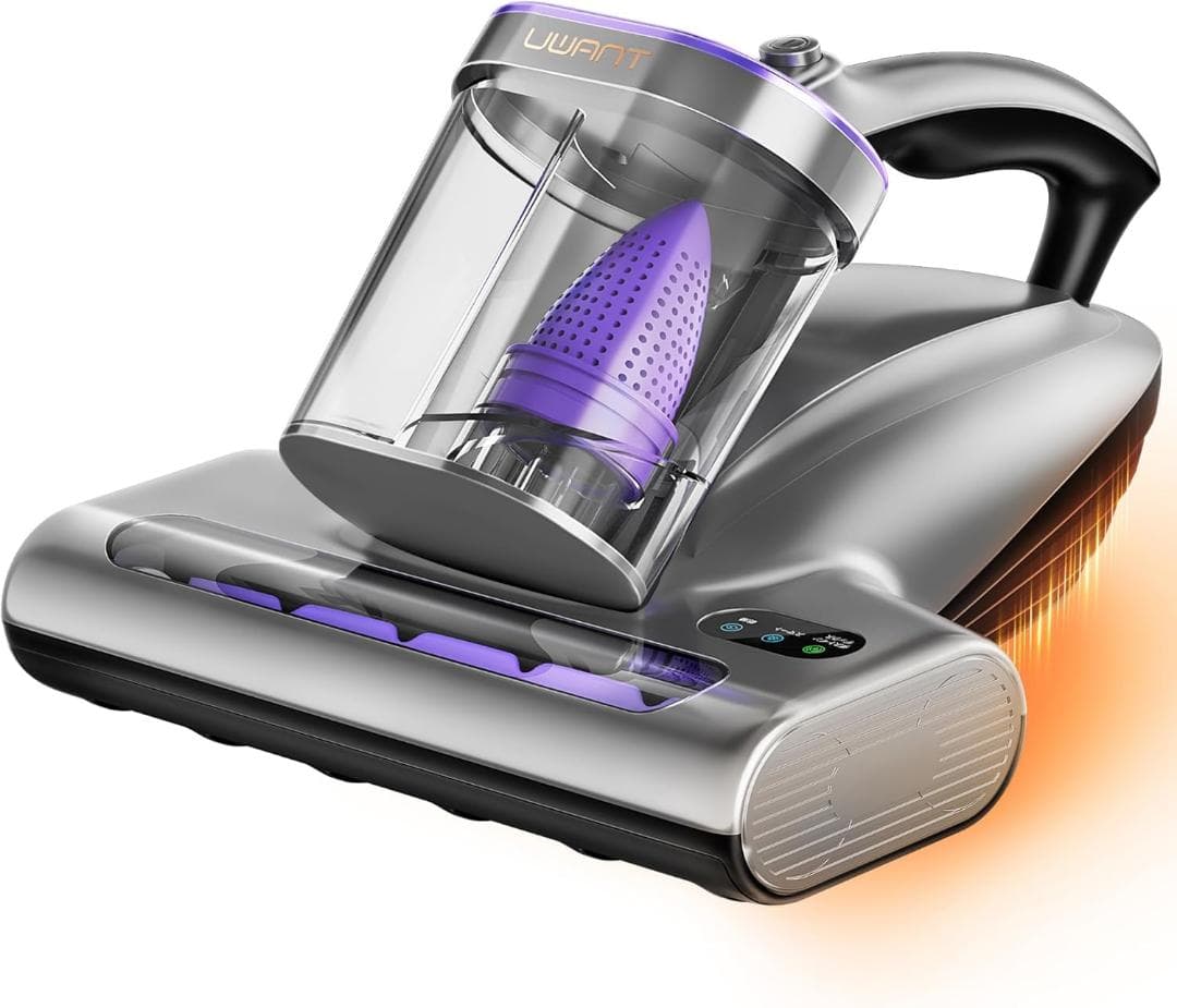 布団クリーナー 布団掃除機 18KPa強力吸引 65℃熱風乾燥 UV 除菌 ダニ