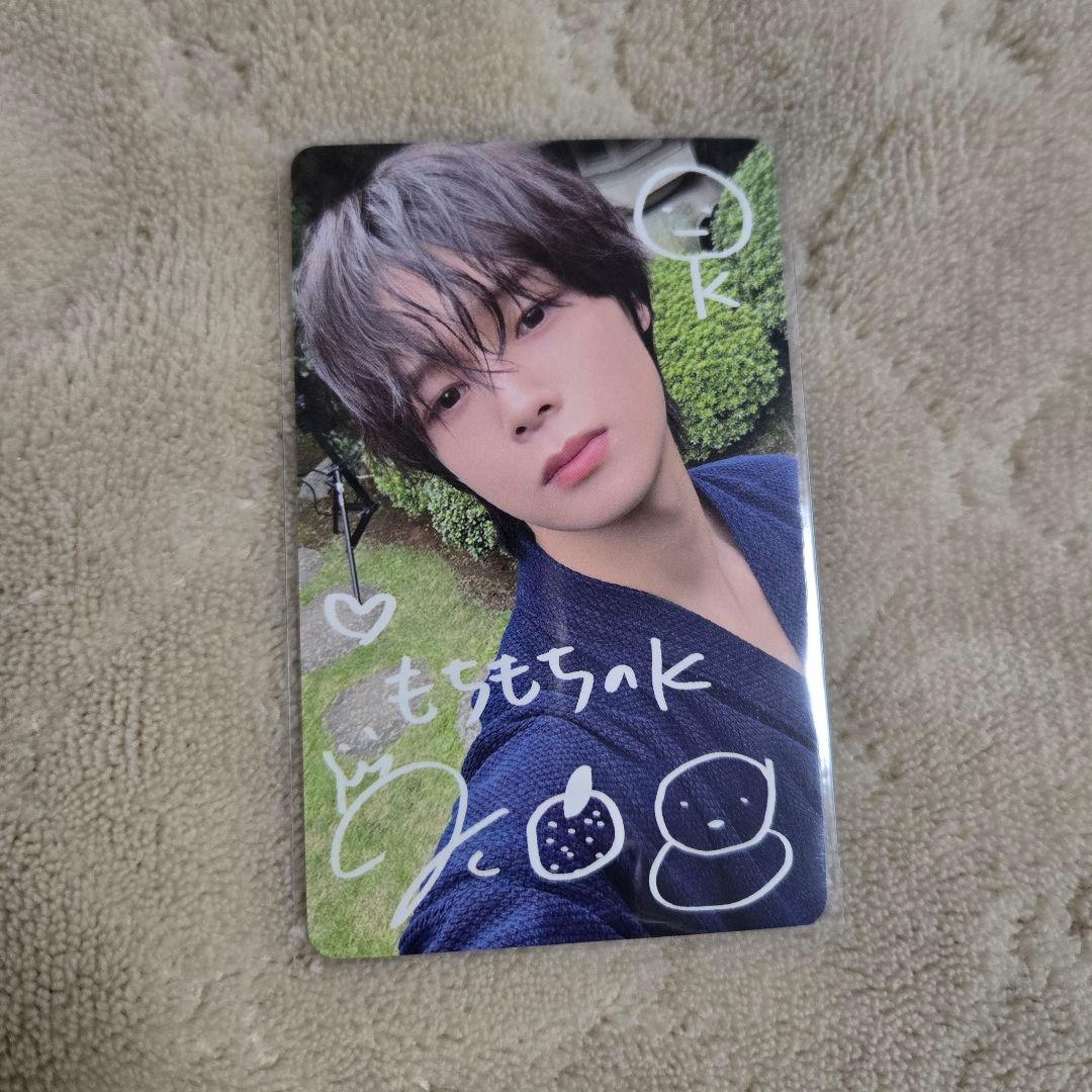 雪明かり K ケイ ユニバ 第2弾 ラキドロ 手書き デコ トレカ &TEAM