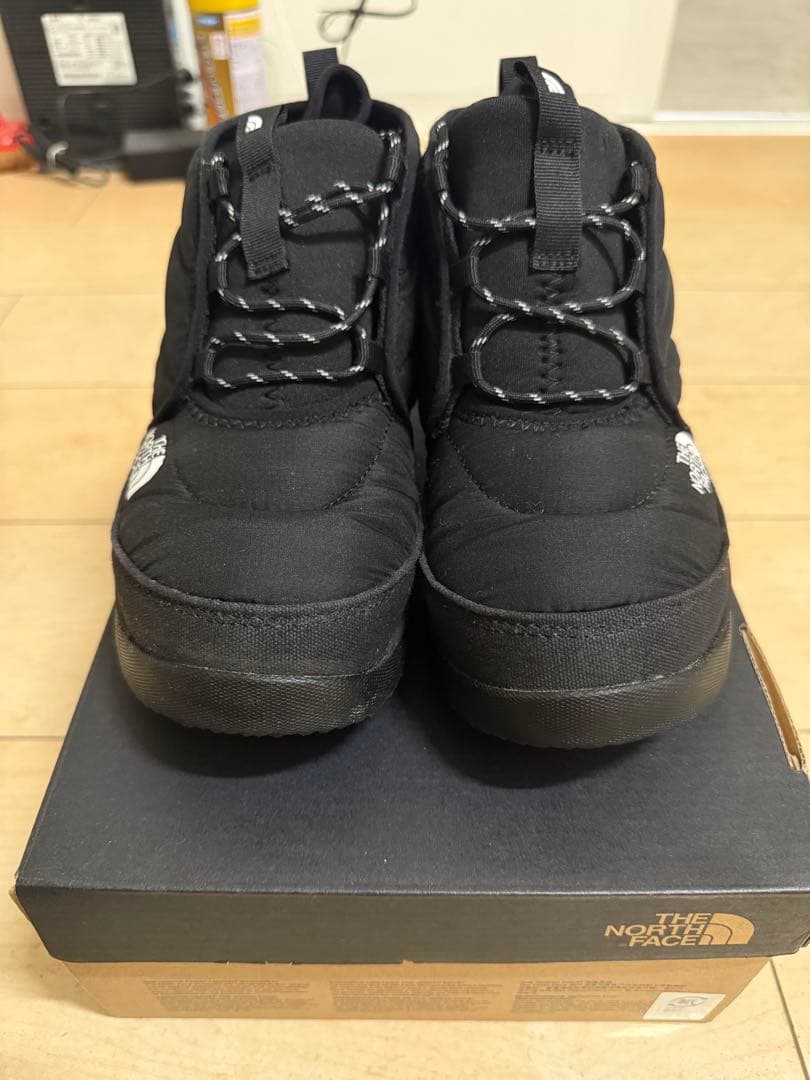 ノースフェイス ヌプシ チャッカ NF0A7W46ウィメンズ 黒 23cm