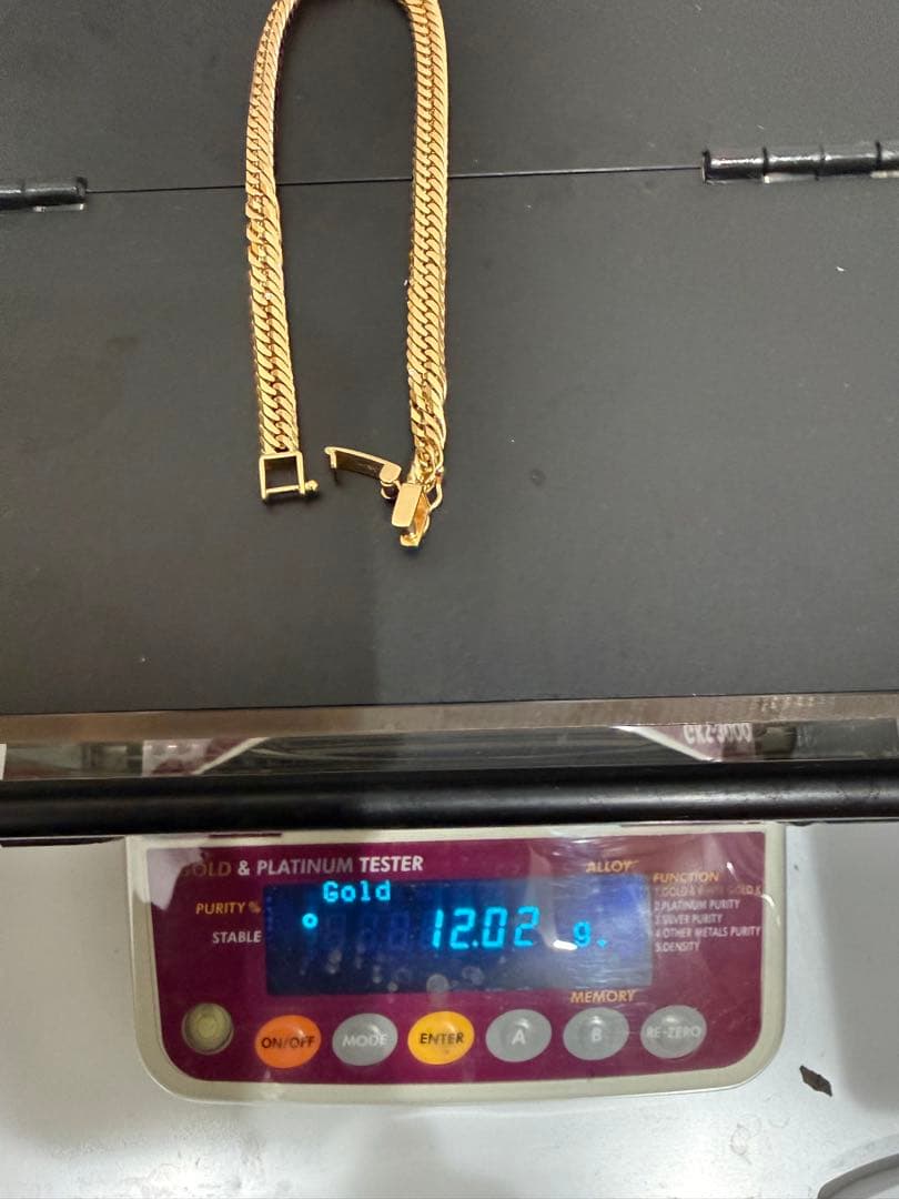 K18 喜平 ブレスレット 12面 トリプル 18金 約12.02g