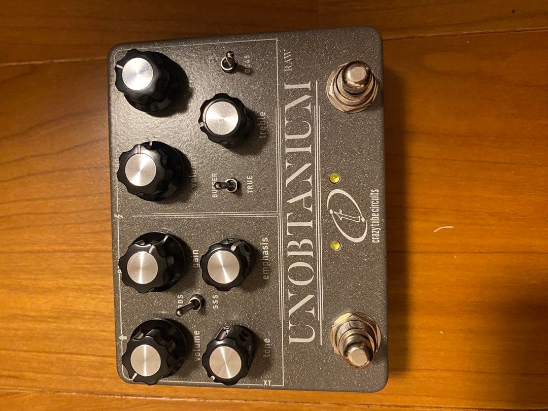 Crazy Tube Circuits Unobtanium Raw+スイッチ