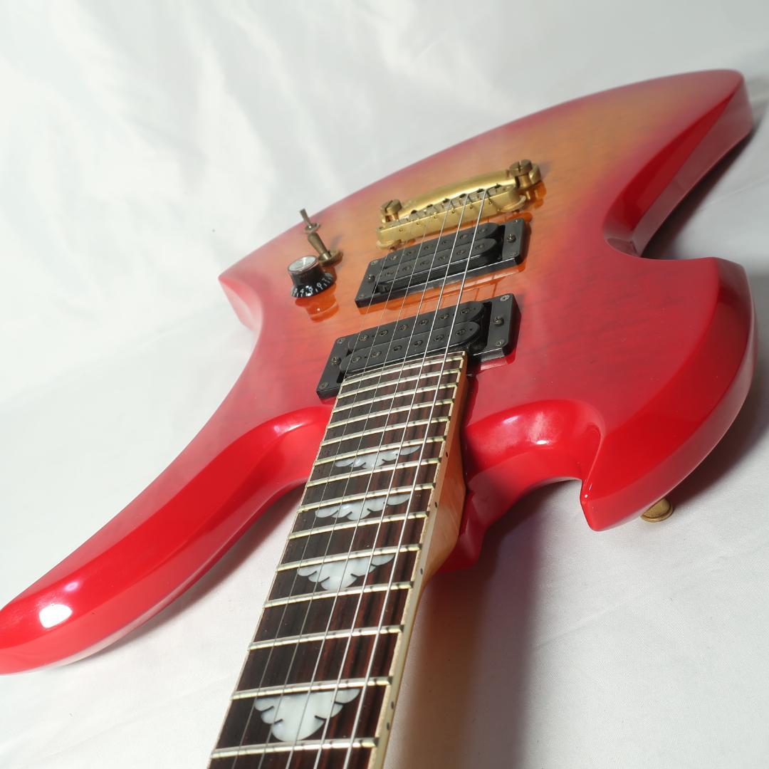 Burny HIDEモデル MG-85X モッキンバード ギター ギグバッグ付