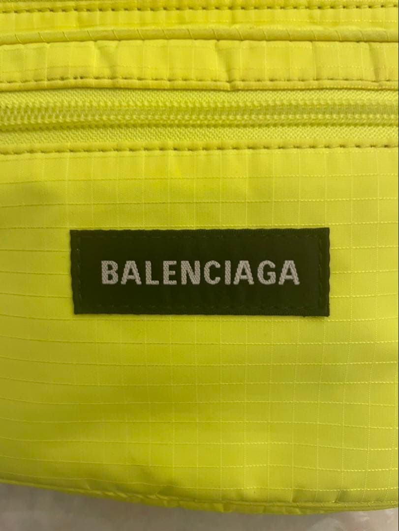 BALENCIAGA バレンシアガ エクスプローラー ボディバッグ イエロー
