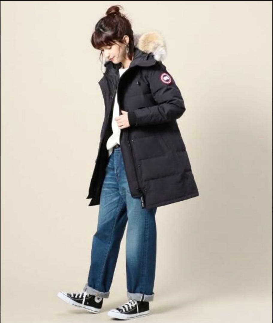 限定価格‼︎美品◼️ カナダグース　シェルバーンパーカー ダウンコート　ブラック