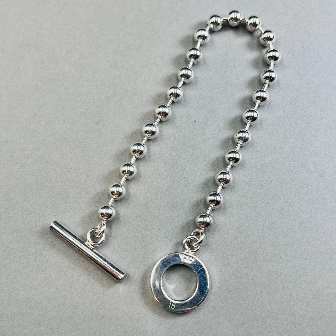 GUCCI グッチ ボールチェーン ブレスレット シルバー925