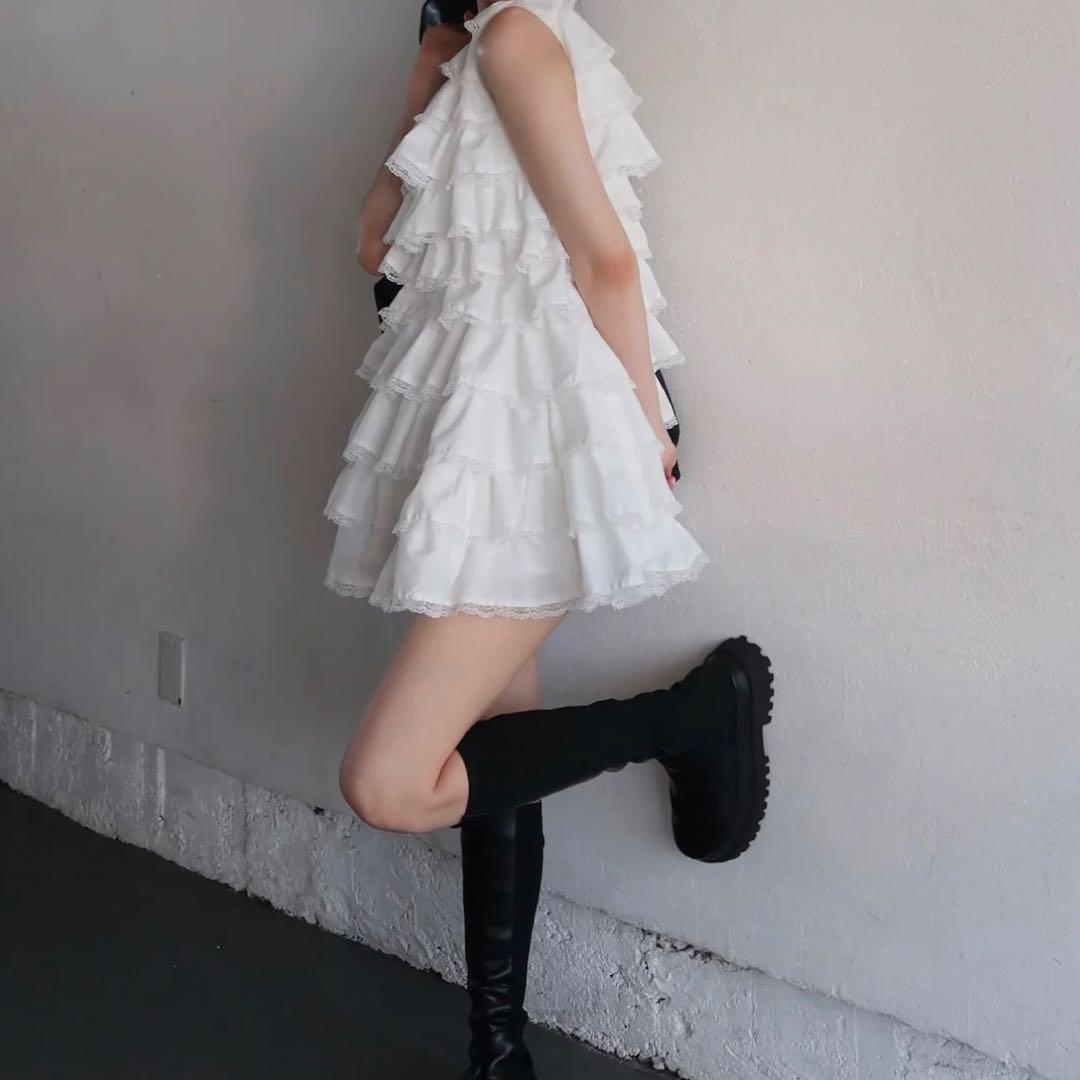 ワンピース angel wings mini dress : treaturself