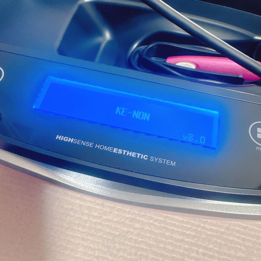【美品】kenon ver8.0 NIPL2080 ケノン脱毛器 カートリッジ付