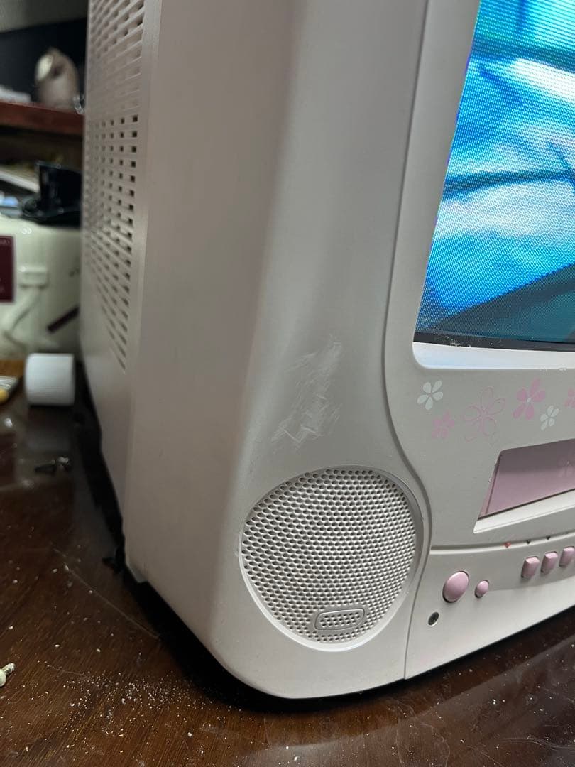 Hello Kitty ブラウン管テレビ ピンク