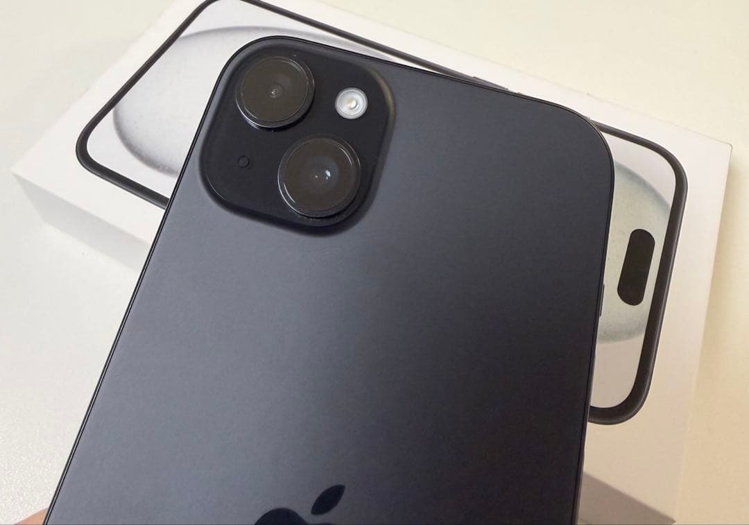 iPhone 15 Plus（128GB・ブラック）SIMフリー