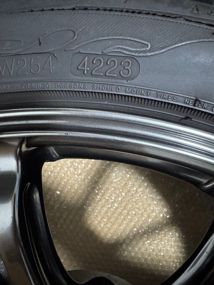 【2本】ADVAN Racing RSⅡ 17インチ 8j+37 5-114.3