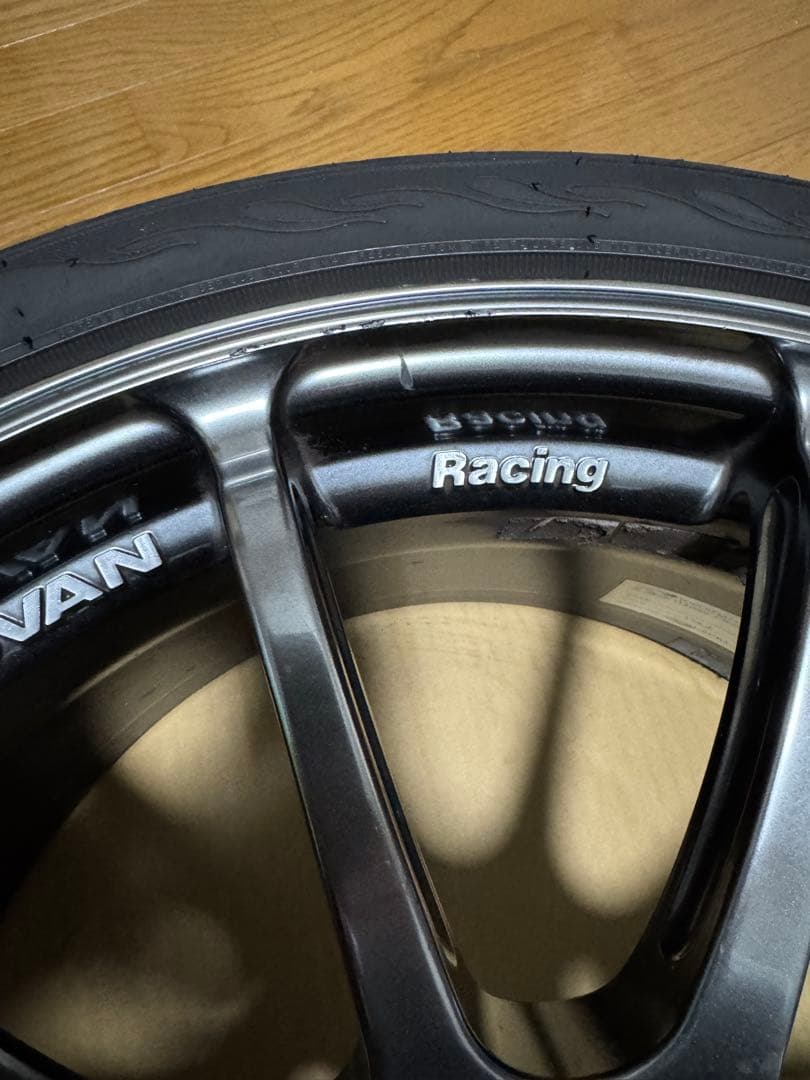 【2本】ADVAN Racing RSⅡ 17インチ 8j+37 5-114.3