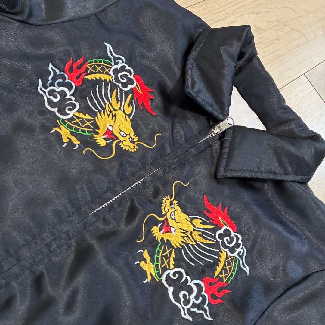 極美品✨激レア ミラクルウーマン スカジャン リバーシブル 東洋 ピンクドラゴン