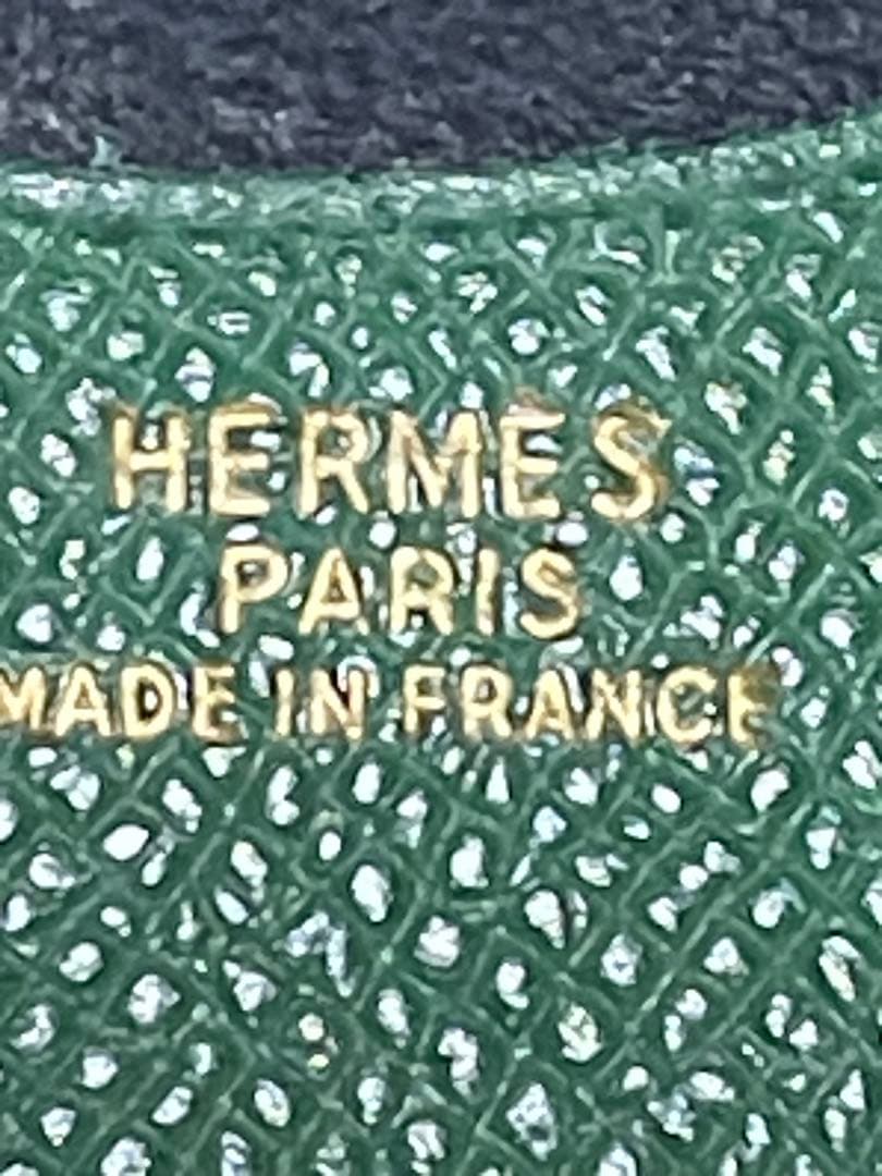 HERMES ダークグリーン ケース