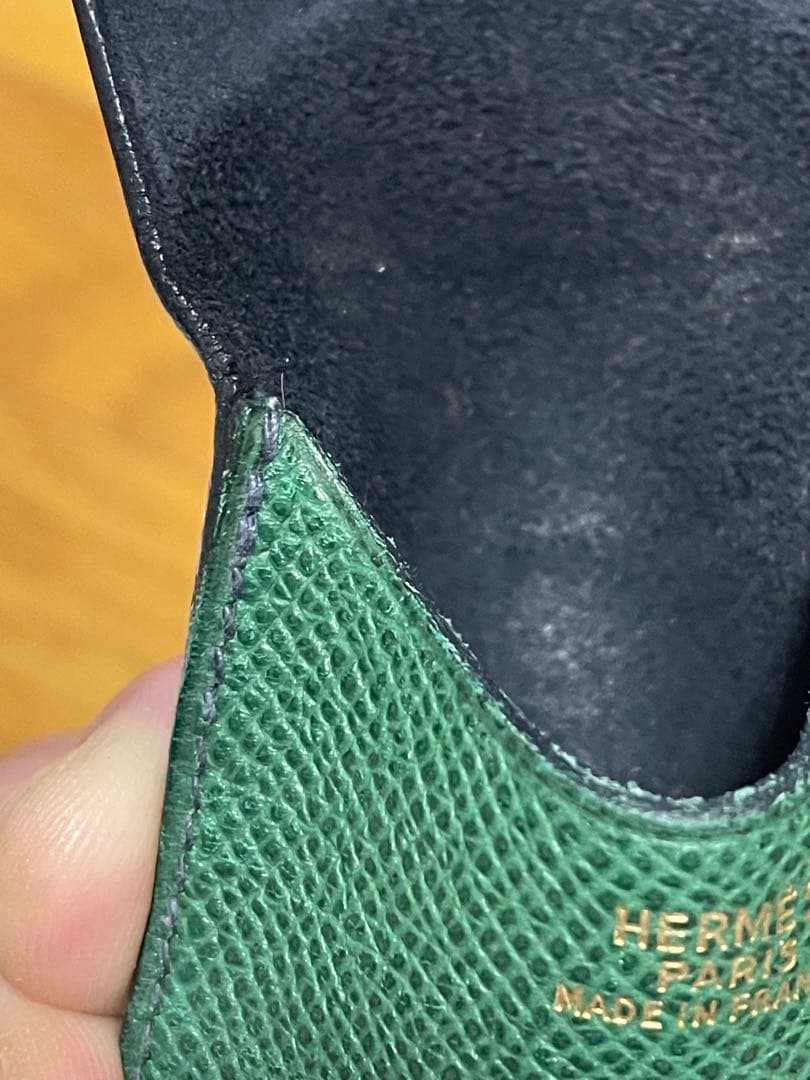 HERMES ダークグリーン ケース