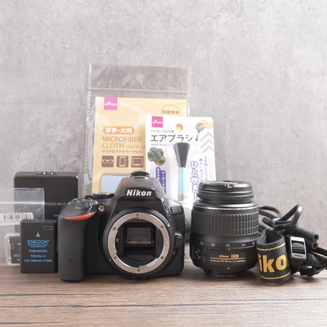 ✨美品✨Wi-Fi搭載✨自撮りOK✨初心者に✨Nikon D5500　783-1
