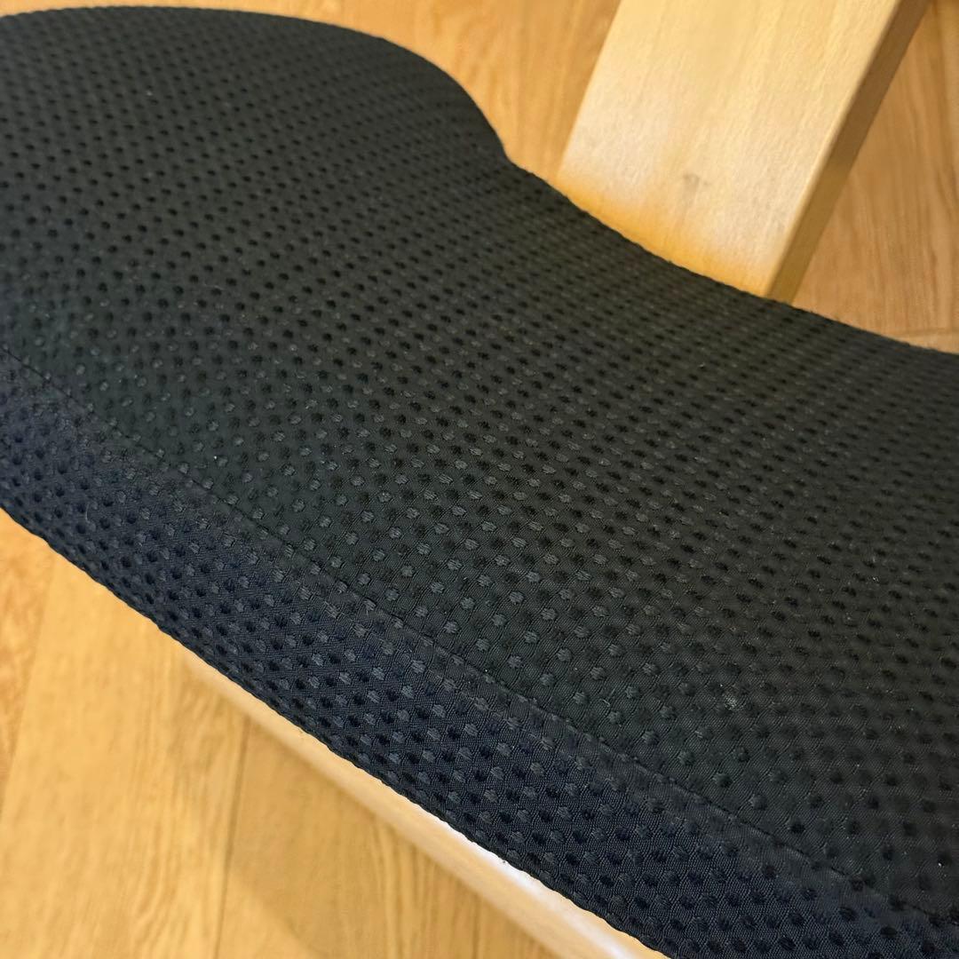 北欧RYBO バランスイージー 姿勢矯正チェア カバー（黒）付き！ネイビー