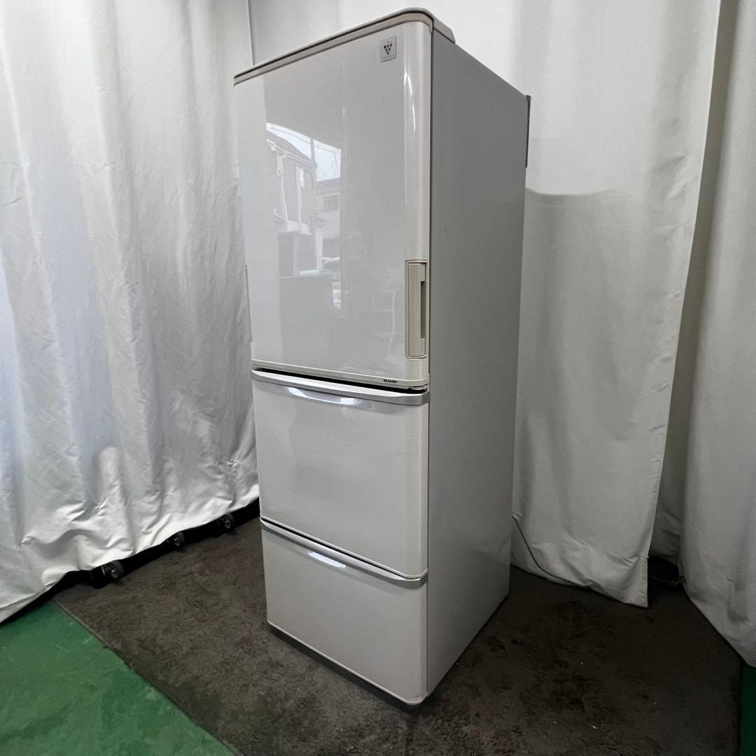 911⭕️冷蔵庫　シャープ　大型　300-400ℓ　両開き　設置無料　安い