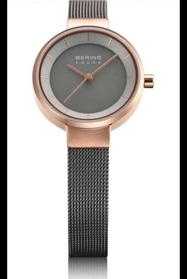 【新品未使用】BERING スカンジナビアン ソーラー 腕時計　かわいい