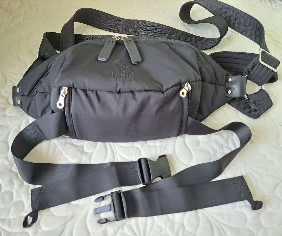 【週末割引中】ノルンマーニ 抱っこバッグ N/ORN mani ナイトブラック