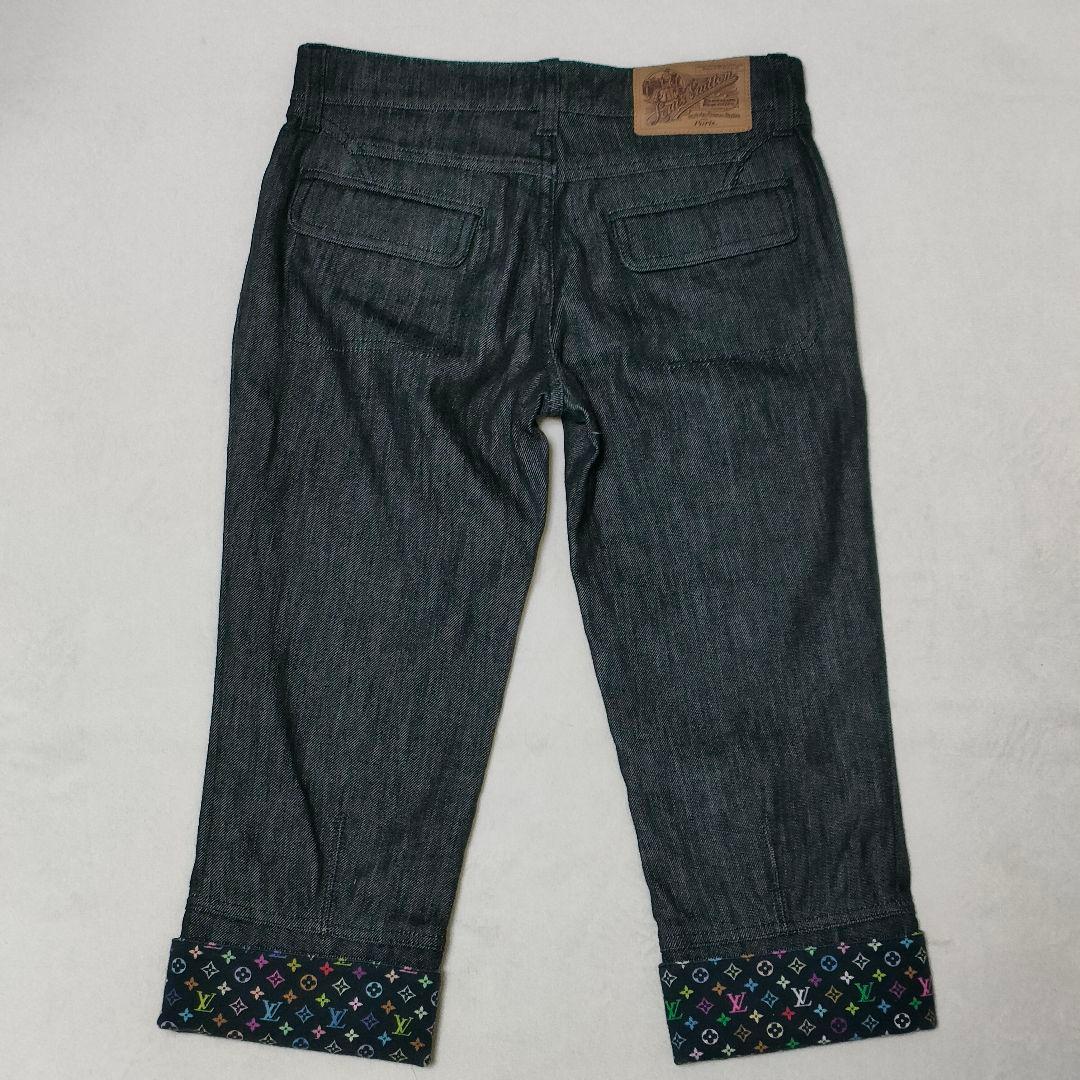 LOUIS VUITTON　デニム　モノグラム　ブラック　34