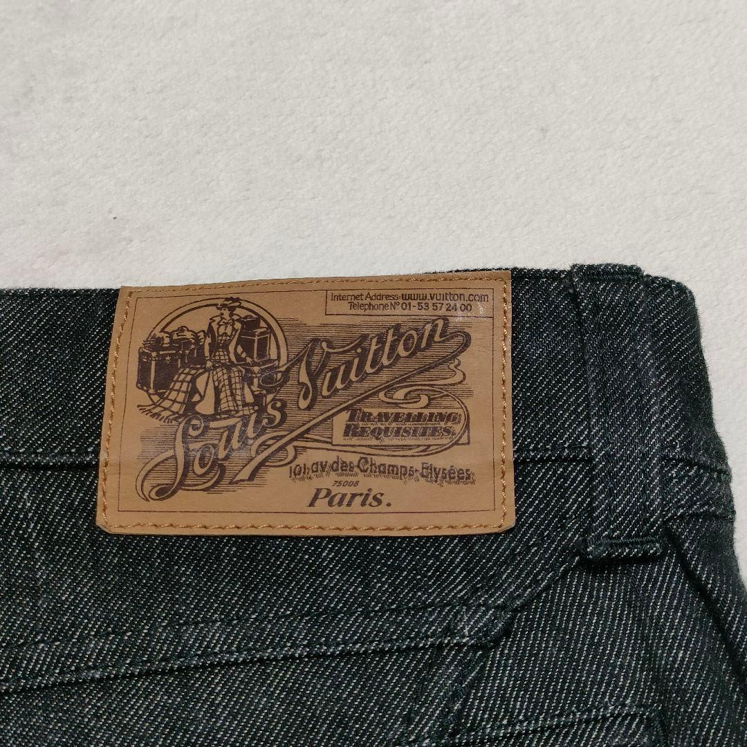 LOUIS VUITTON　デニム　モノグラム　ブラック　34