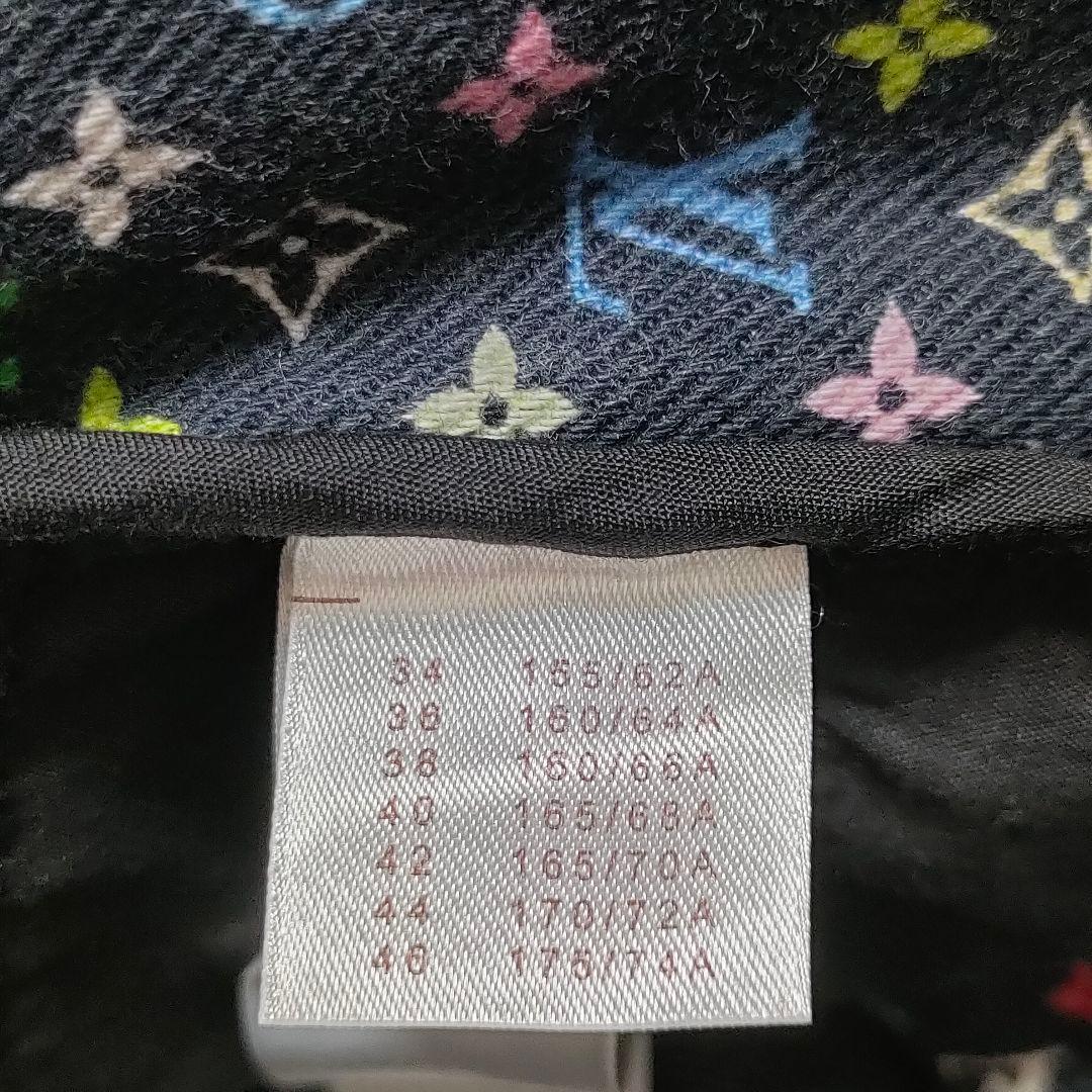 LOUIS VUITTON　デニム　モノグラム　ブラック　34