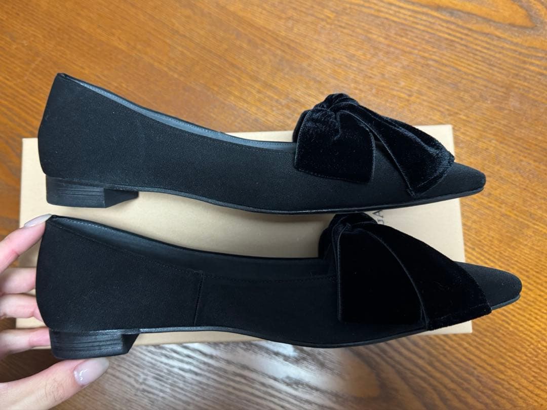 【完売品/美品】OHGA VELOR RIBON オーガ ベロアリボン23.5