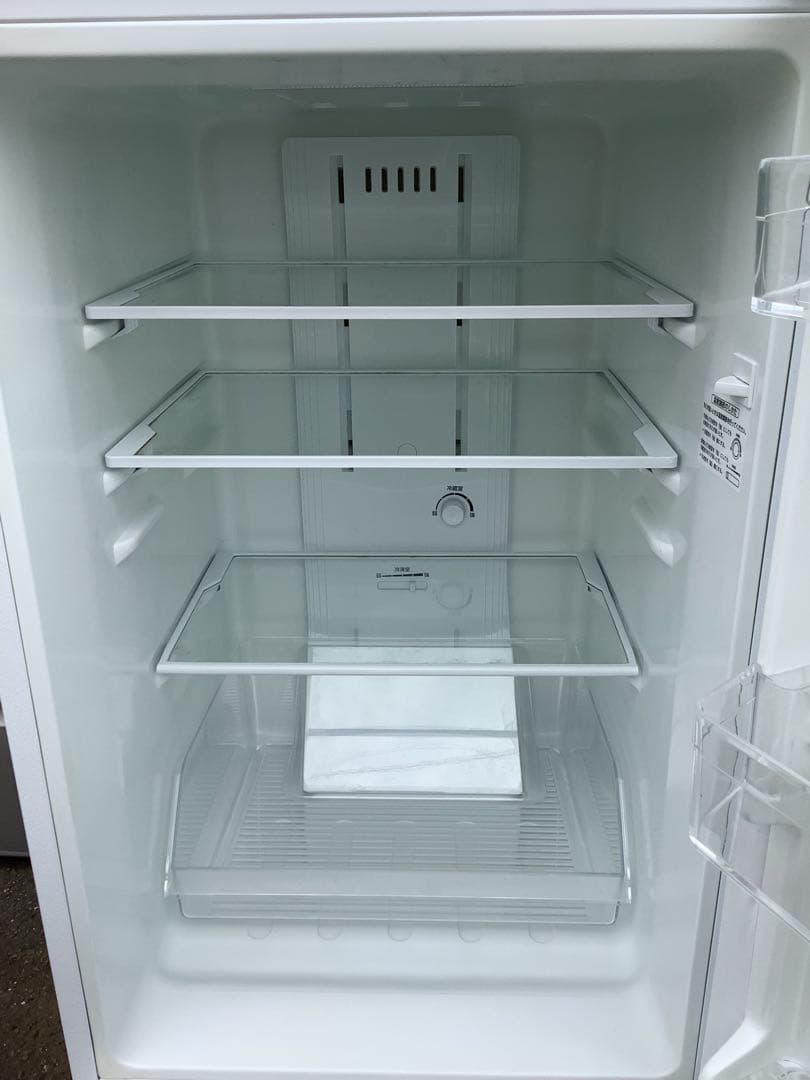 東芝 2ドア冷蔵庫 GR-R15BS(W) 153L 2020年製（★）