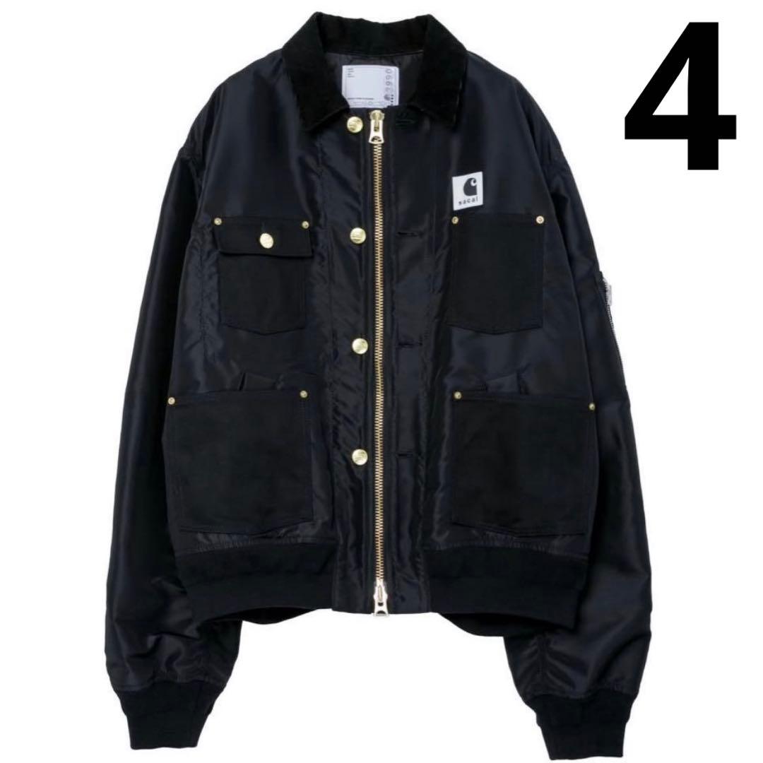 sacai Carhartt WIP Nylon Twill Blouson 黒