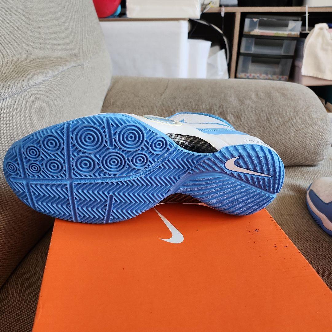 Nike Air Zoom Brave IV IT 8.5 ホワイト/ブルー