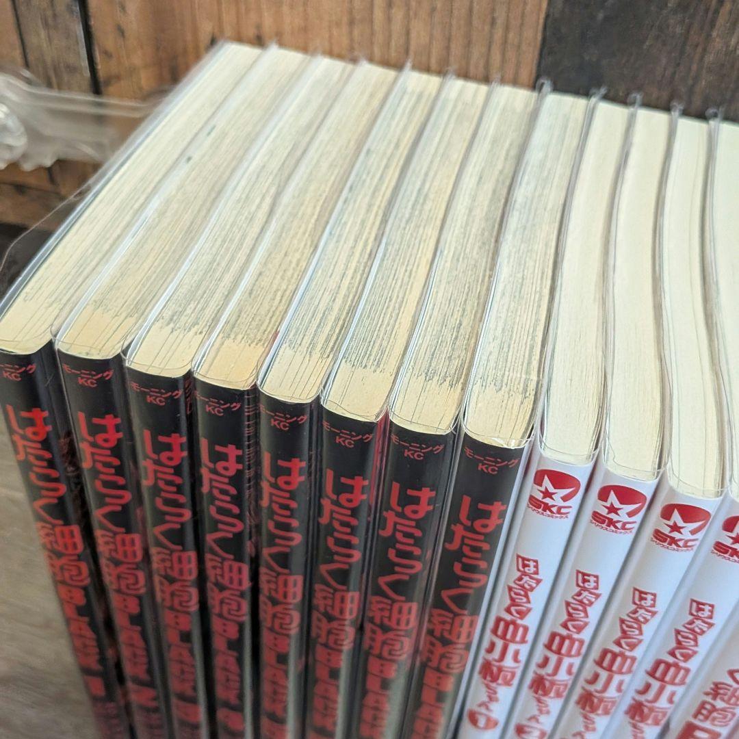 さ*こ様 はたらく細胞 全巻セット　black　血小板　lady　細菌　おくすり