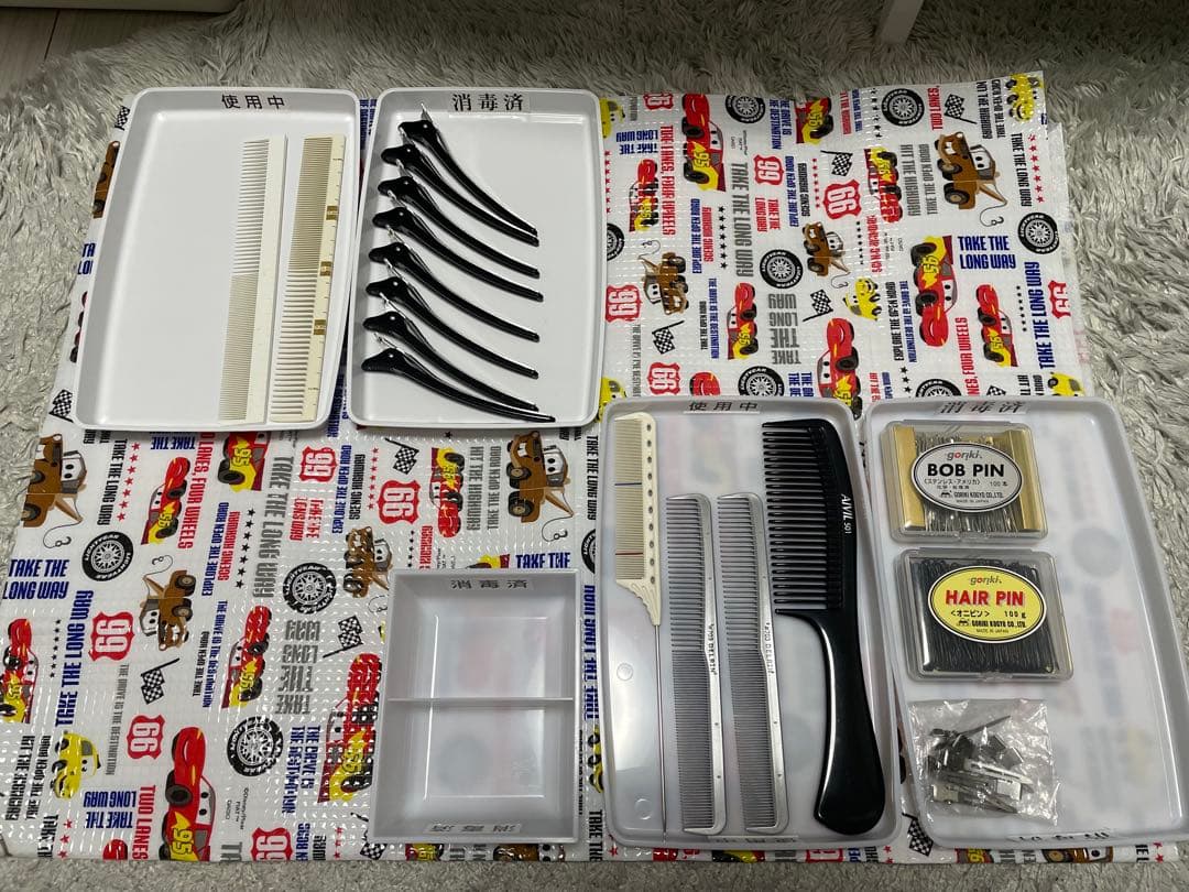 『美品』美容師国家試験　一式セット(国試合格ウィッグ)