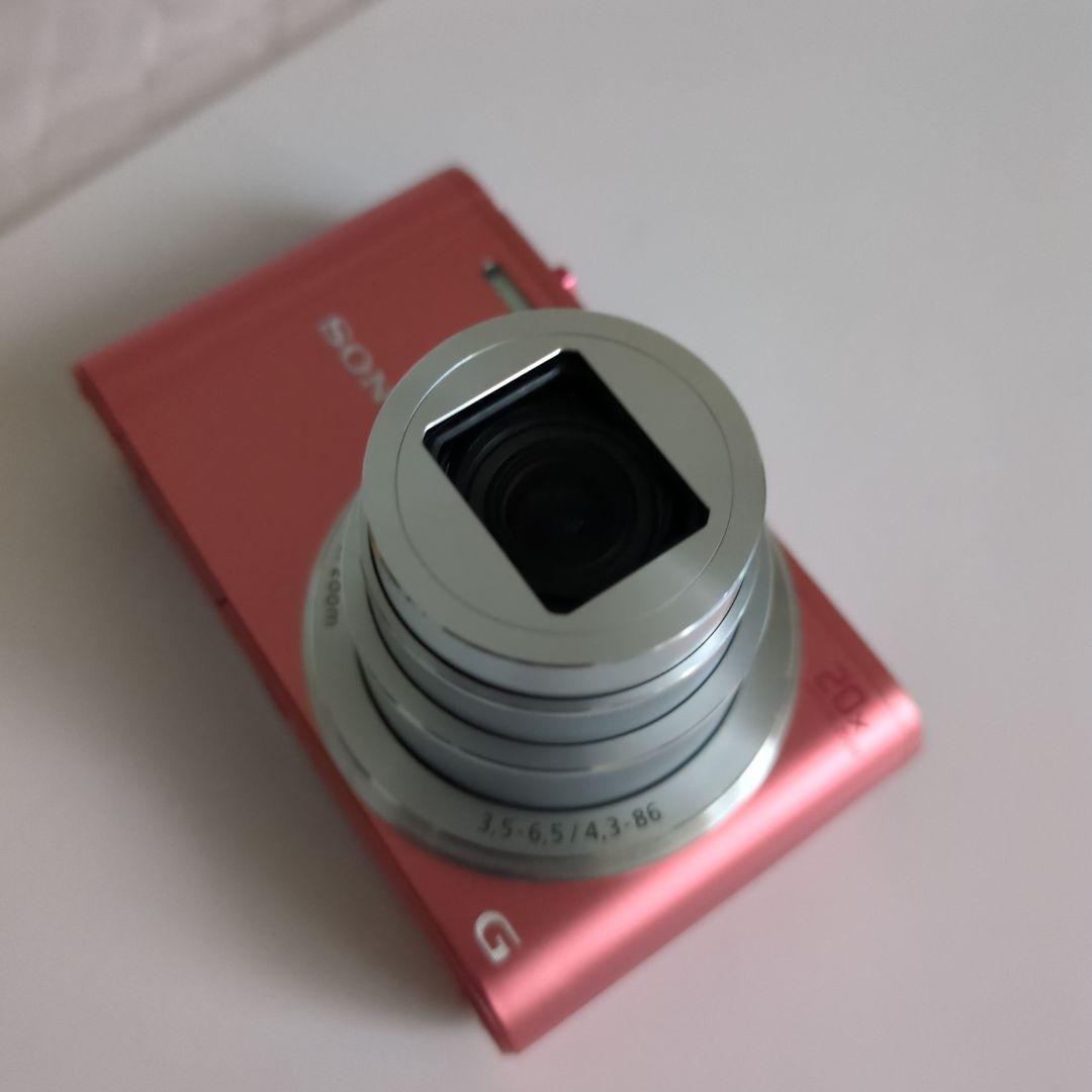 SONY Cyber−shot DSC−WX350ピンク＋ケース