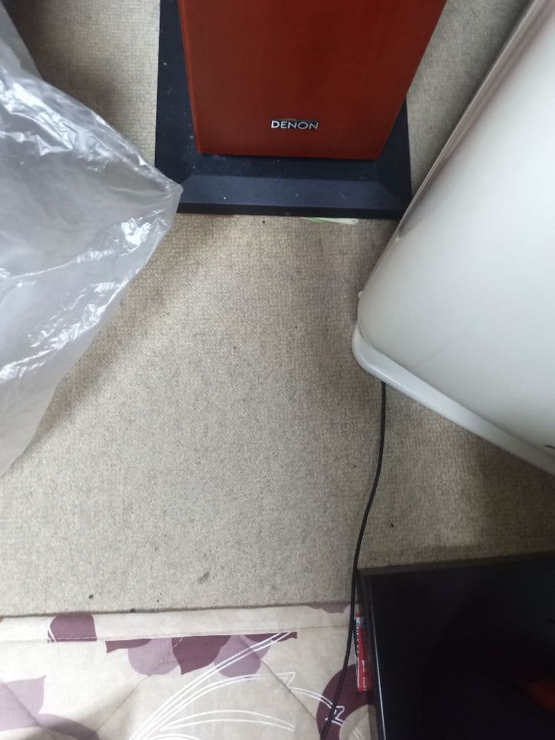 DENON フロアスタンディングスピーカー ウッド調　SC-T33SG