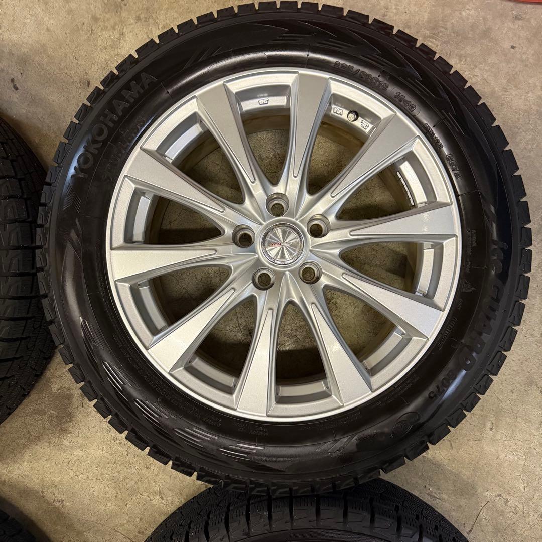 送料込み！ 80ハリアー 225/60R18スタッドレス ヨコハマ アイスガード