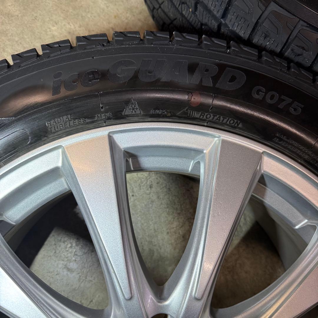 送料込み！ 80ハリアー 225/60R18スタッドレス ヨコハマ アイスガード