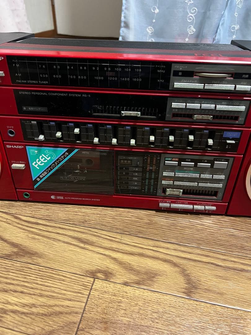 ラジオ・コンポ SHARP FEEL RS-5R